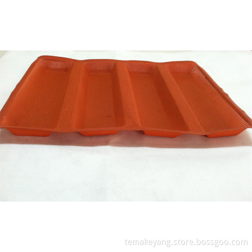 Rectangle silicone bread baking mold